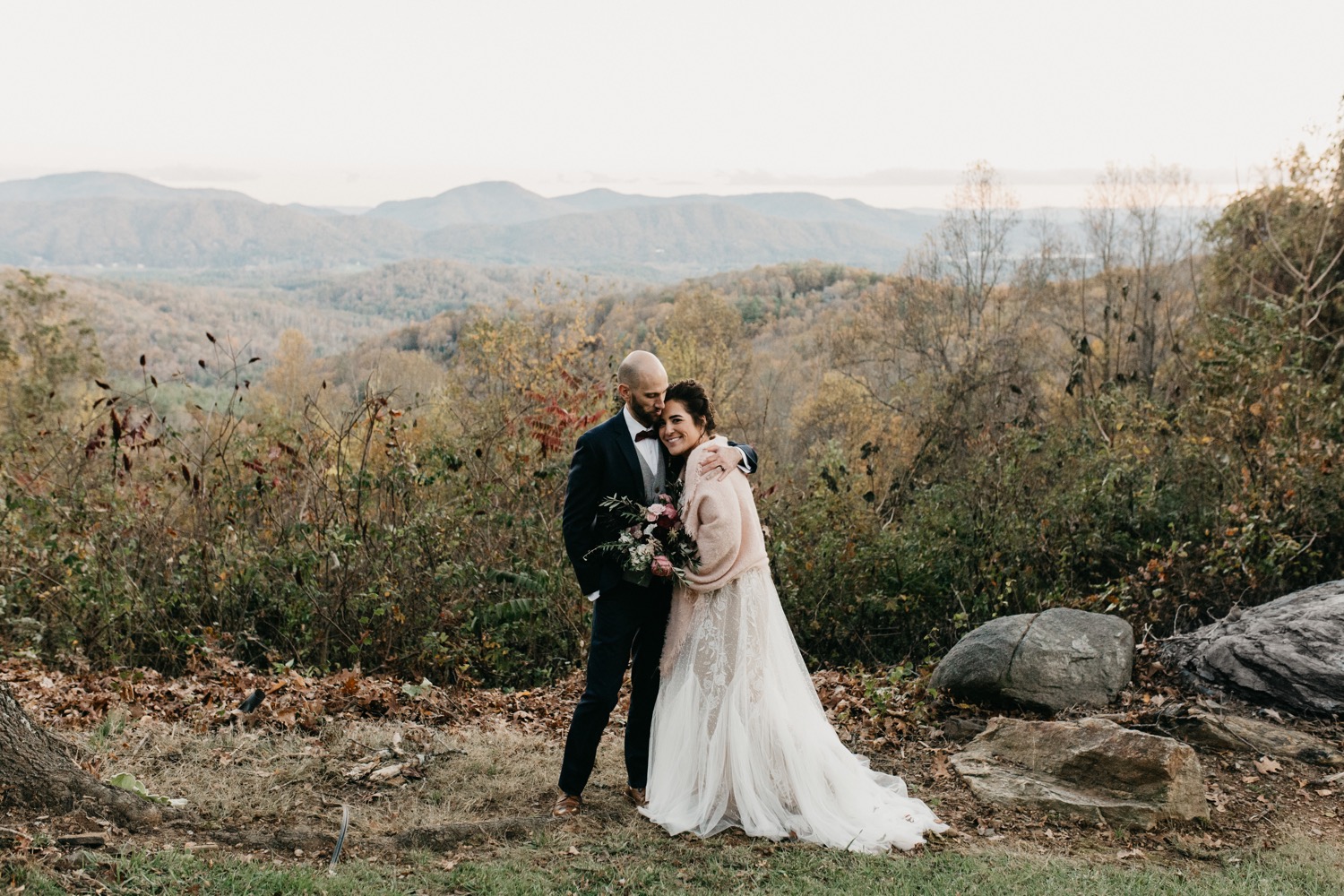 Intimate Mountain Wedding In Asheville