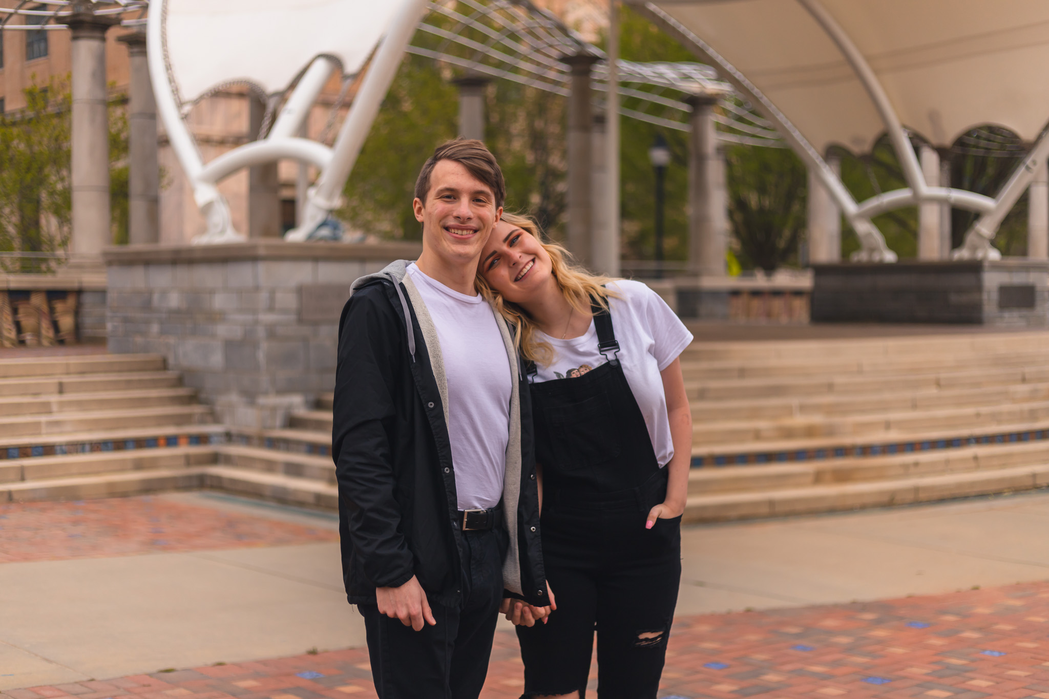 Streetwear Couple Shoot in Downtown Asheville