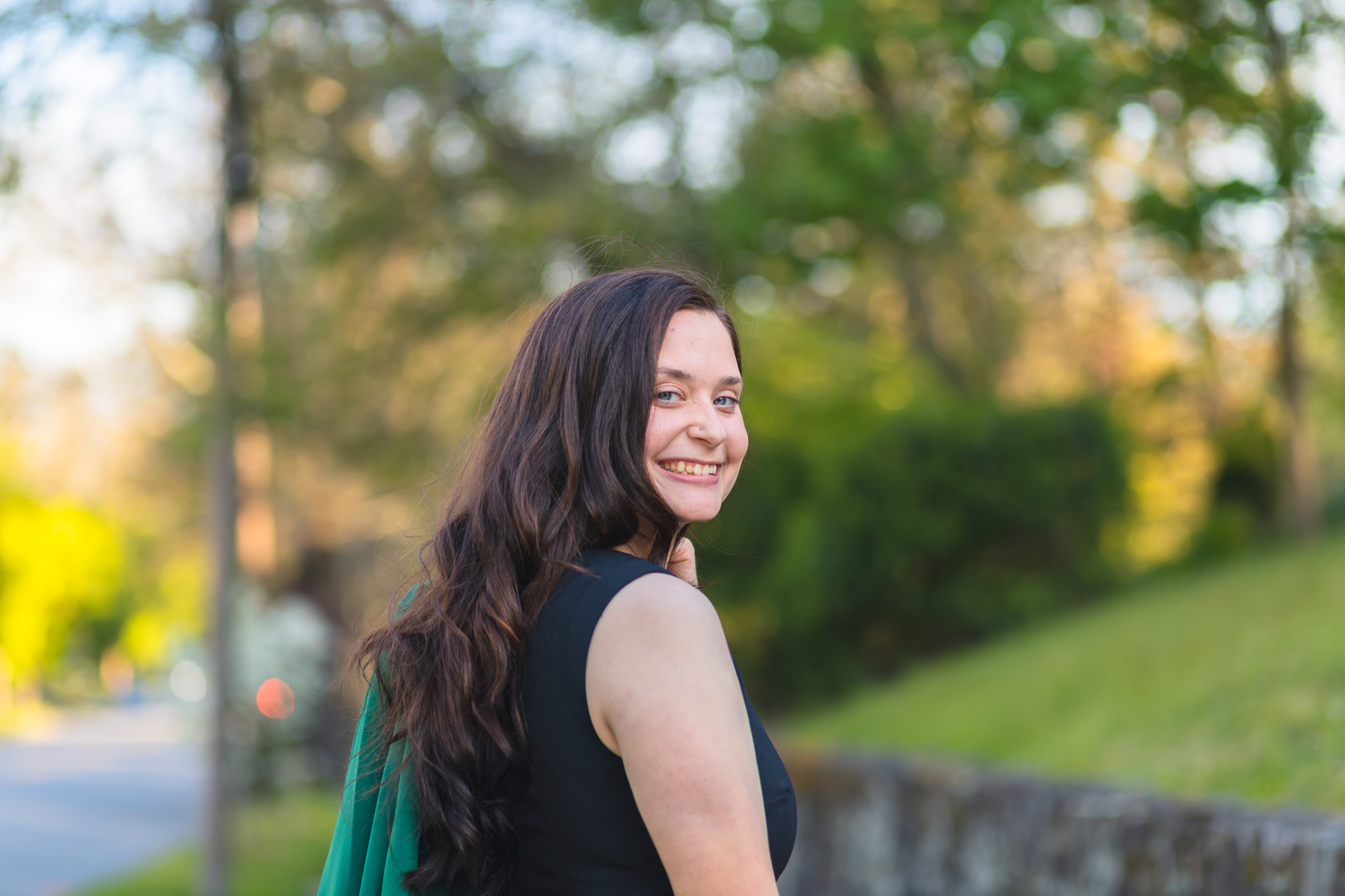 Spring Graduation Photos in Asheville